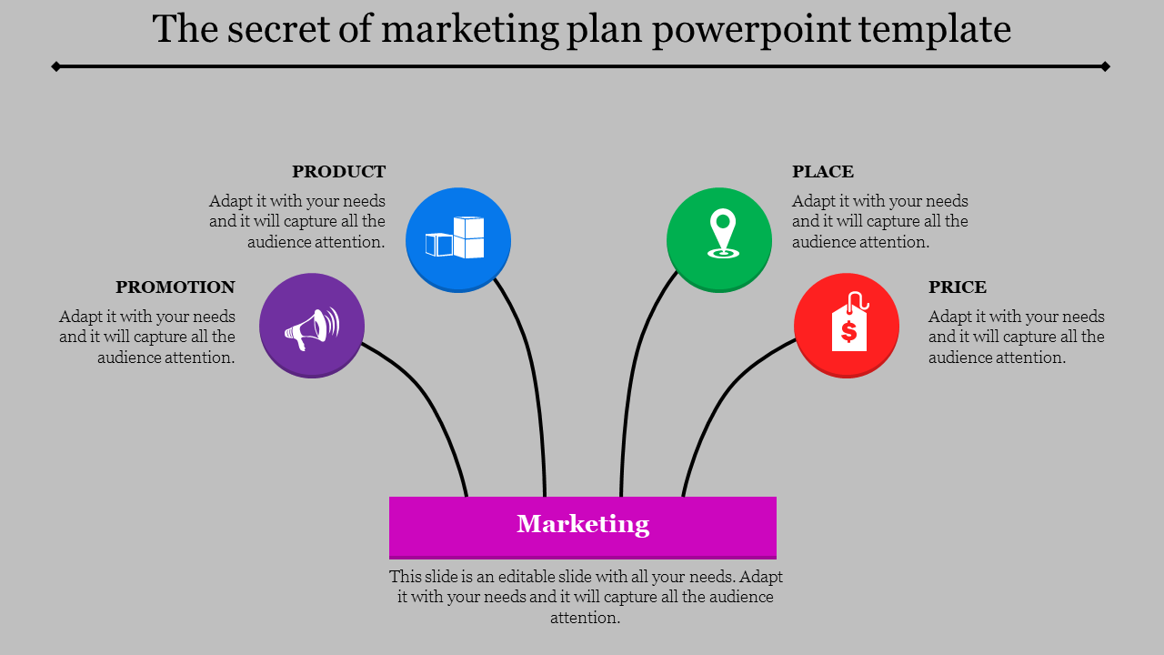 Free - Buy Marketing Plan PowerPoint Template Presentation